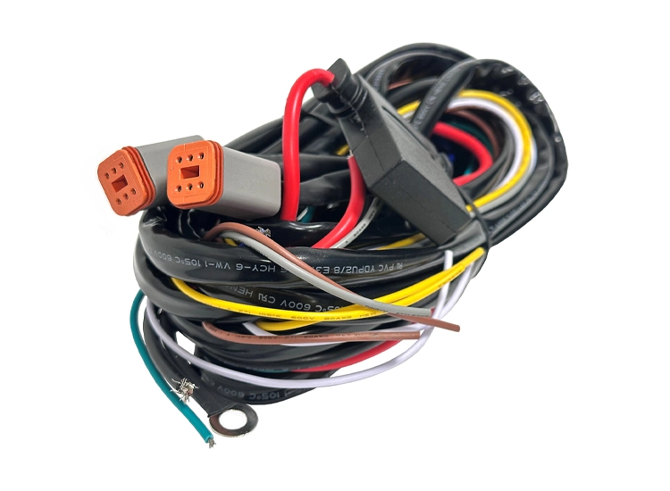 Extraljuskablage för 2st extraljus med DT-6 kontakt