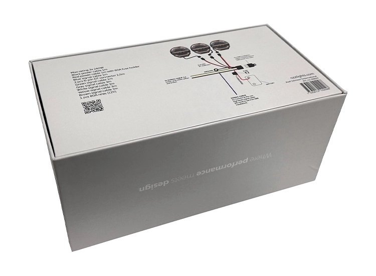 Extraljuskablage för 3st extraljus med DT-6 kontakt