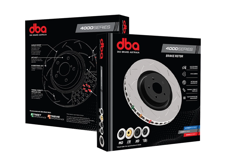 DBA 4000 Series T3 bromsskiva bak Ranger / Amarok / Everest 2022+