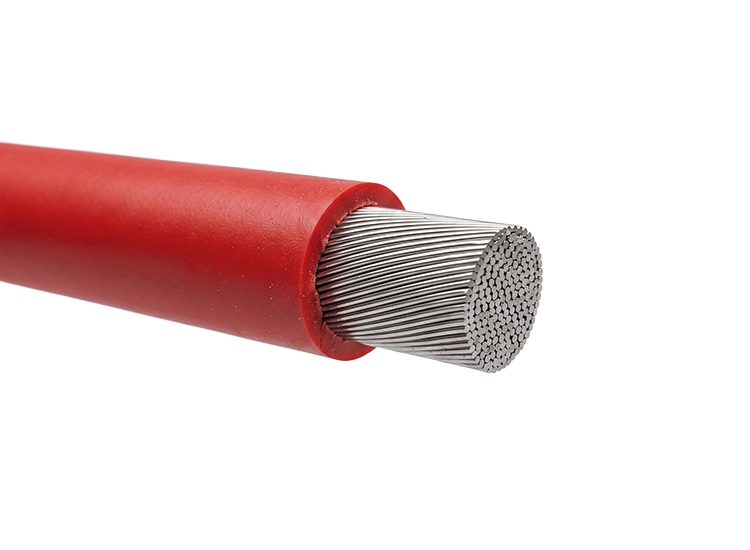 Batterikabel förtennad 16mm2 - Röd