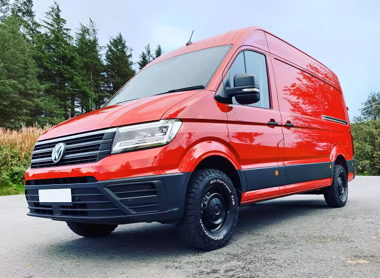 Pedders höjningsdistanser bak 30mm VW Crafter / MAN TGE 2017+ ink 4-Motion