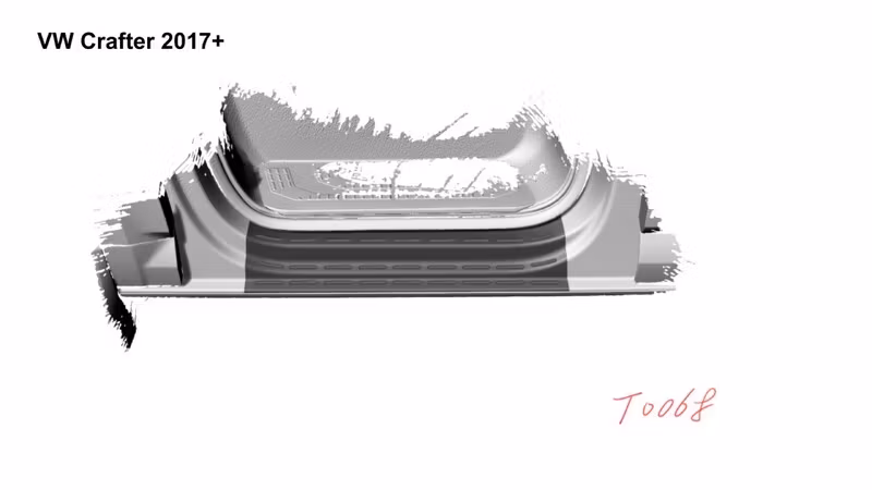 Instegsskydd Volkswagen Crafter / MAN TGE 2017+