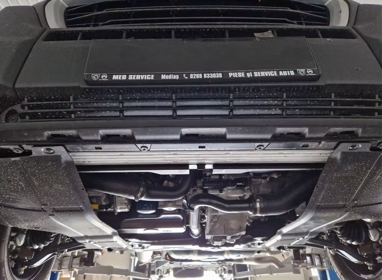 Hasplåt motor / växellåda / kylare 2,5mm aluminium Fiat Ducato 2016+