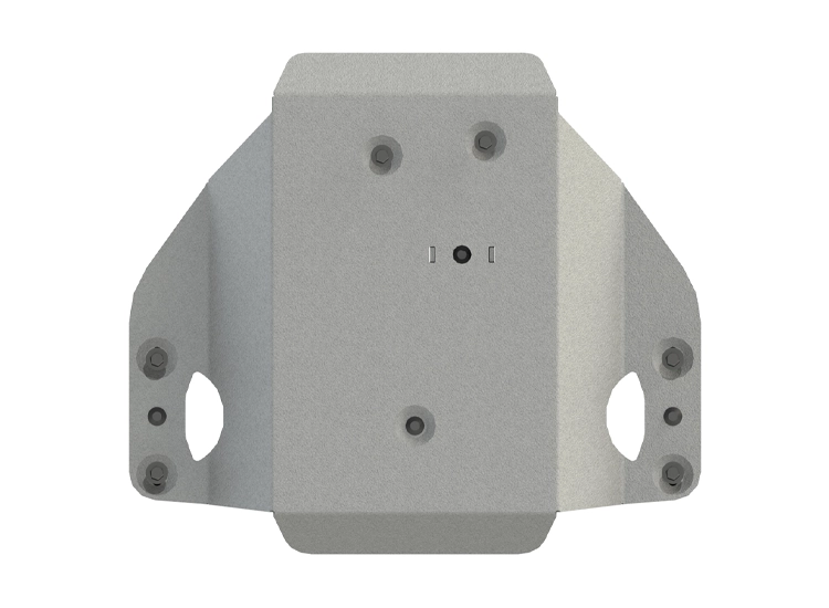 Hasplåt bakre diff 6mm aluminium VW Crafter / MAN TGE 17+