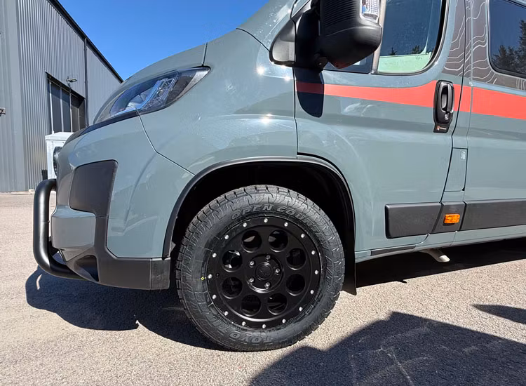 DIRT A.T D214 FLATBLACK 8X18 5X130 ET48 CB89.1