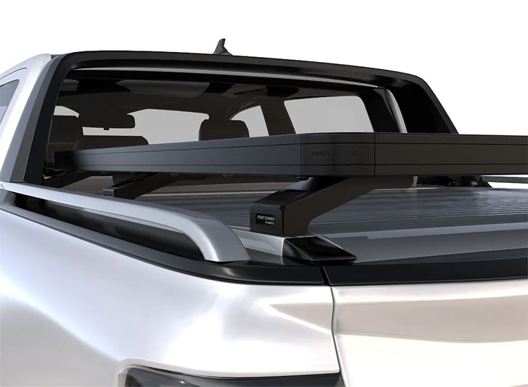 Front Runner Ford Ranger T6.2 Wildtrak Double Cab w/OEM Roll Top (2022-Current) Slimline II Load Bed Rack Kit
