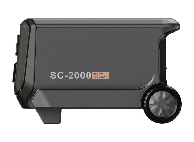 SENCI Lithium LPS SC2000 1843 Wh Power Station med 2000 W sinusinverter