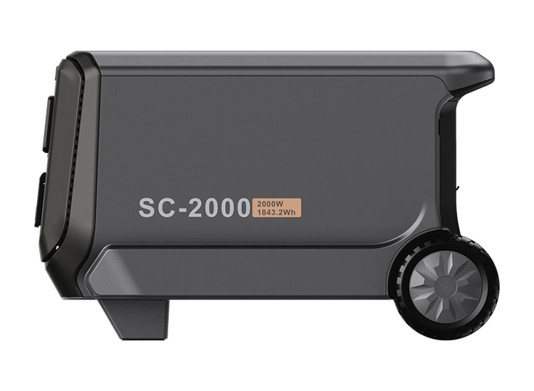 SENCI Lithium LPS SC2000 1843 Wh Power Station med 2000 W sinusinverter