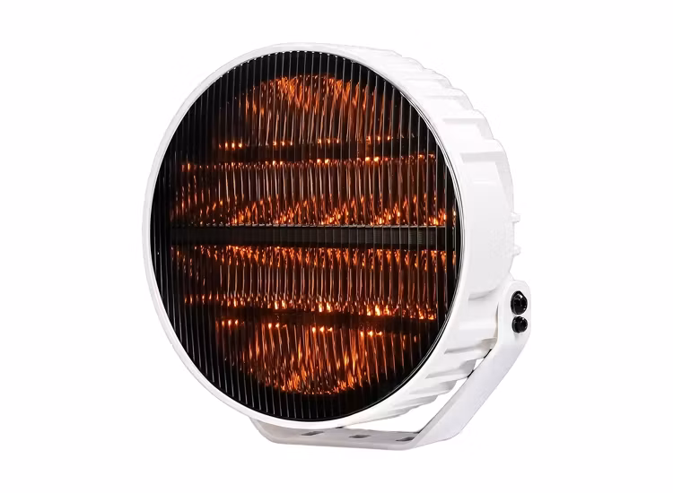 BriodLights Olympus 3.1 Retro 9 tum LED extraljus - Vit