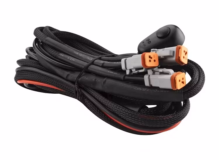 3-Pack Supervision Xtreme 9" LED extraljus med kabelsats