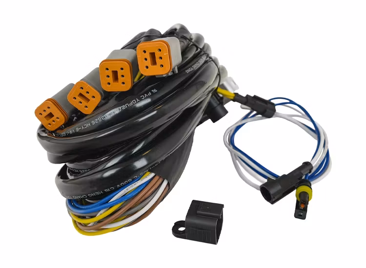 4-Pack BriodLights Edge 9 tum extraljus med kabelsats
