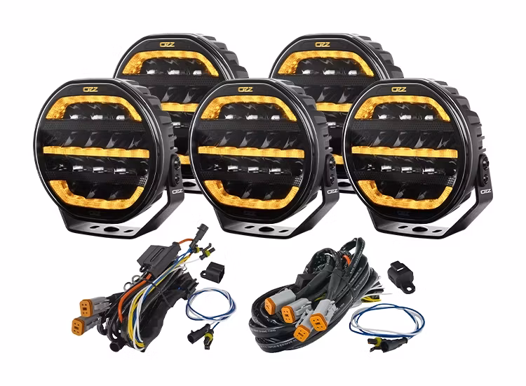 5-Pack OZZ XR2 P7 tum LED extraljus
