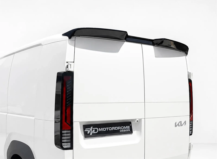 Takvinge Kia PV5 Cargo med dubbla bakdörrar