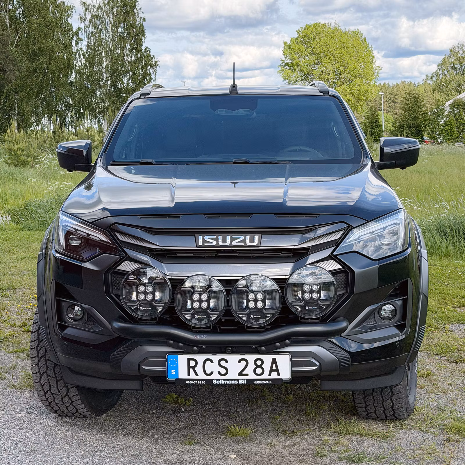 Q-light extraljusbåge Isuzu D-Max 2026+