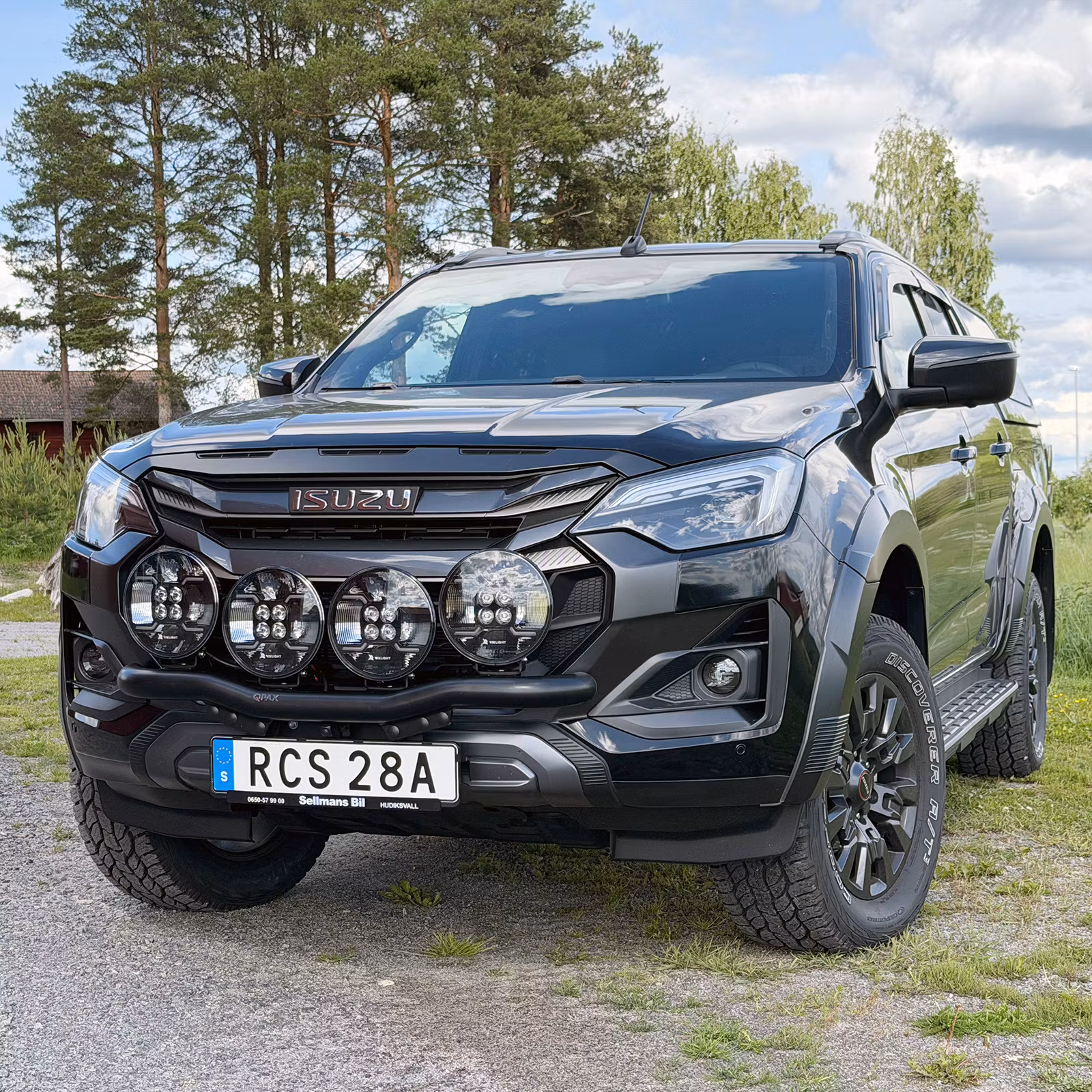 Q-light extraljusbåge Isuzu D-Max 2026+