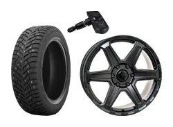 Komplett fälgpaket 18" vinter med dubbdäck VW Amarok / Ford Ranger 2023+