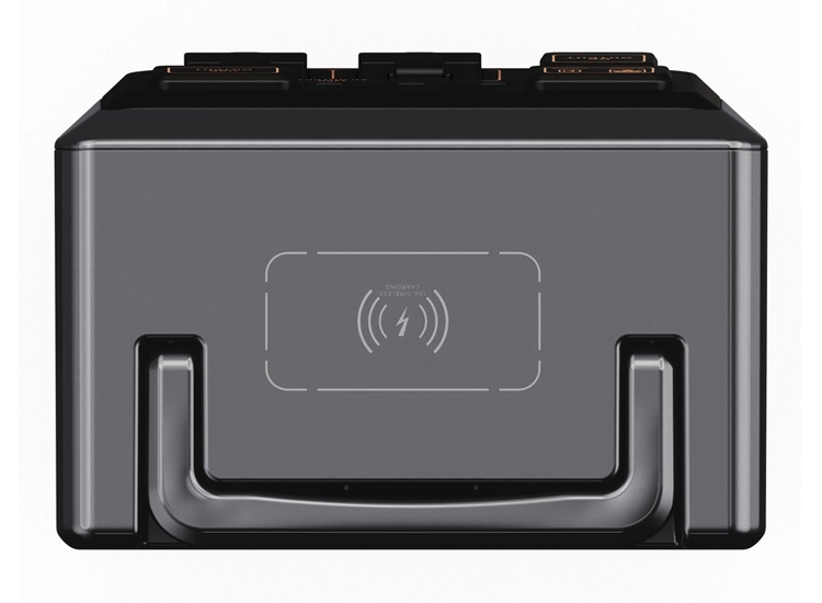 SENCI Litium LPS 512Wh Power Station med 600W (1200W) sinus inverter