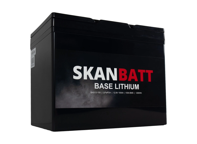 Litiumbatteri SKANBATT Base 12V 100Ah small