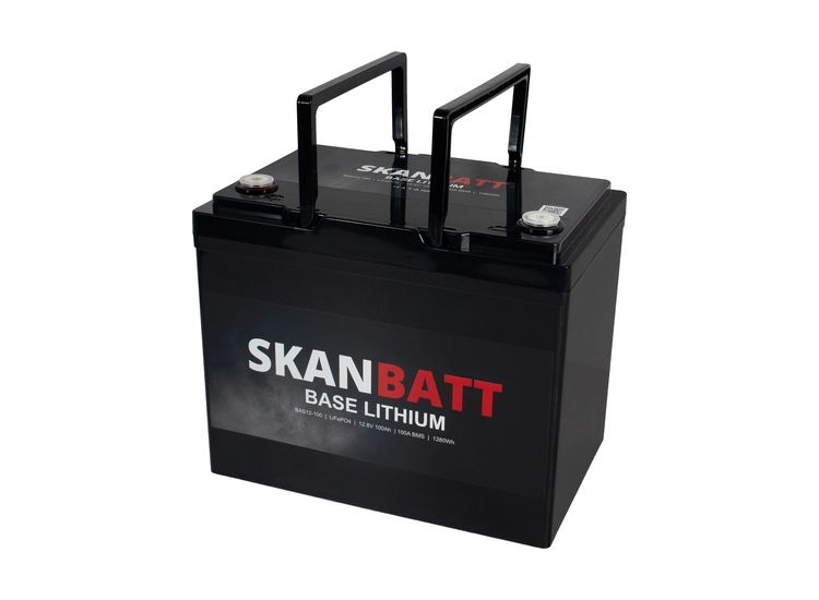 Litiumbatteri SKANBATT Base 12V 100Ah small