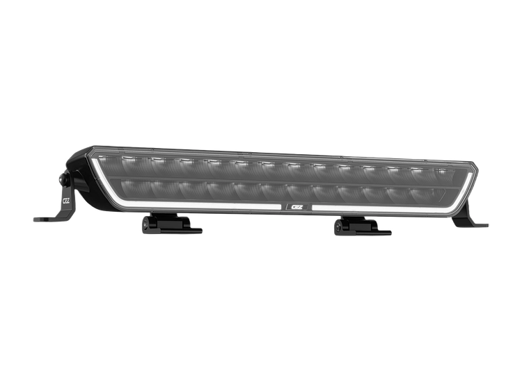 OZZ HP P20 svart LED-ramp, vy snett framifrån