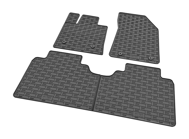 Gummimattor fram & bak Lynk & Co 02