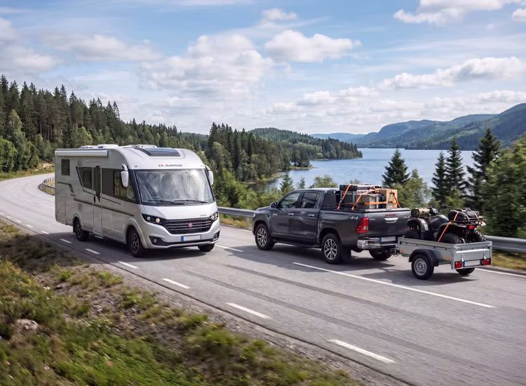 Viktökning & omtypning – husbil, pickup och B-korts hästlastbil