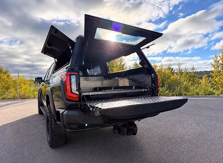 Rival Hardtop flakkåpa aluminium Toyota Hilux D/C 2027+