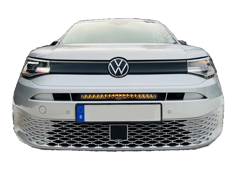 Extraljuskit NEAT Pure 506 VW Caddy 5 2020+ – monterat på bilen