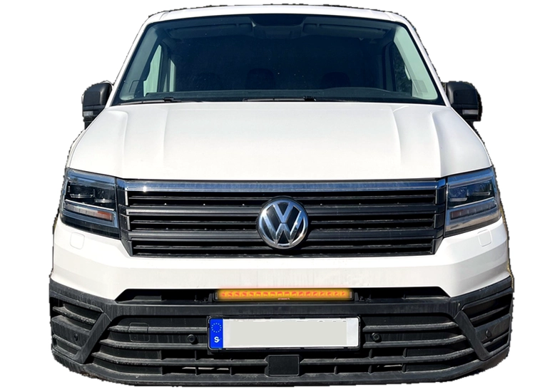 Extraljuskit NEAT Pure 506 VW Crafter 2017+ – monterat på bilen