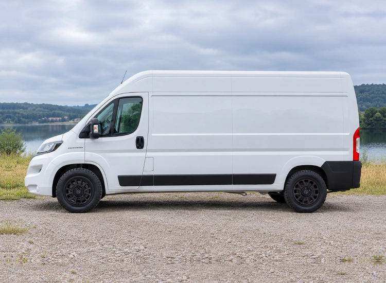 Black Rhino Alta Black 8X17 5X130 ET50 CB78.1 Ducato / Jumper / Boxer 2006+