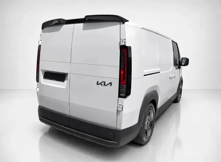 Takvinge Kia PV5 Cargo med dubbla bakdörrar