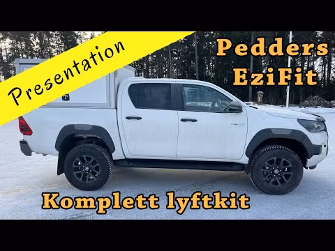 Pedders höjningssats EHD 300kg+ 40mm Toyota Hilux 2015+