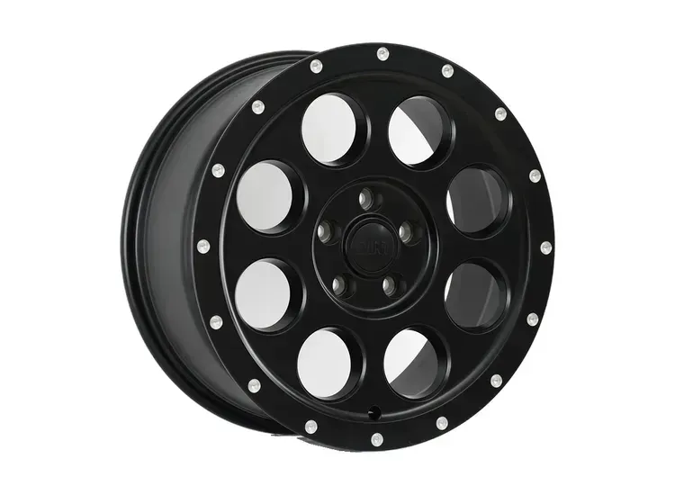 DIRT A.T D214 Flatblack milled rivets 8x17 5x118 ET48 CB71,1