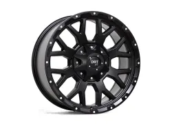 DIRT A.T D357 Flatblack milled rivets 8,5x17 8x180 ET10 CB125,1