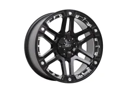 DIRT A.T D01 Flatblack chrome inserts 9x20 6x114,3/120 ET20 CB73,1