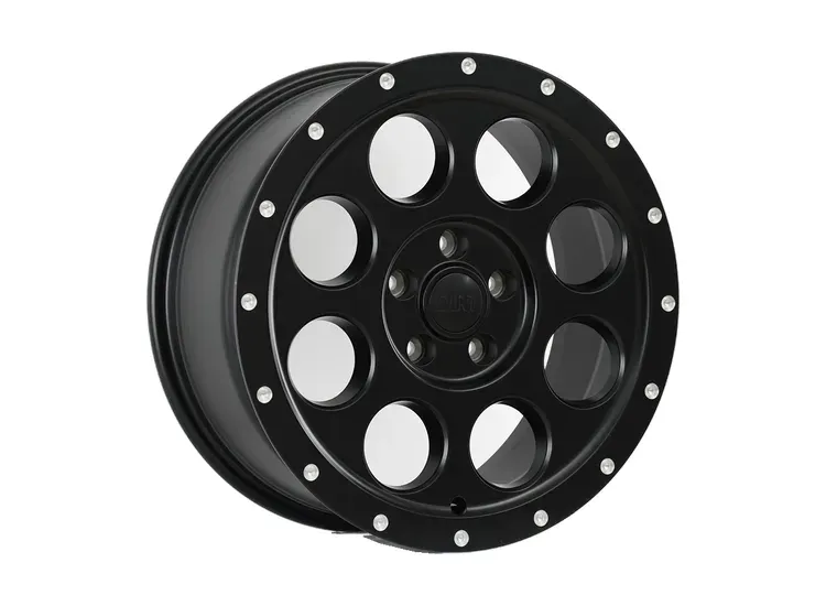 DIRT A.T D214 Flatblack milled rivets 7x16 5x118 ET48 CB71,1