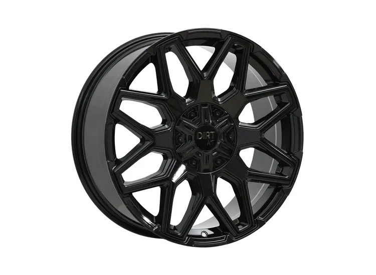 DIRT A.T D212 Glossblack 8,5x20 5x118/130 ET48 CB84,1