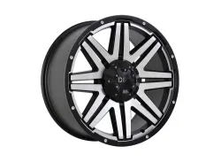 DIRT A.T D68 Flatblack machined face 9x20 6x114,3 ET25 CB66,1