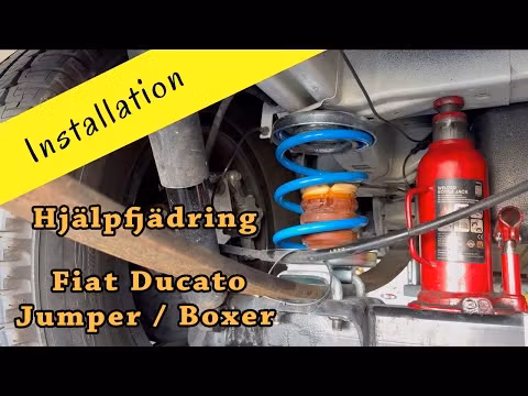 Hjälpfjädring bak 350-750kg Ducato / Jumper / Boxer / Movano