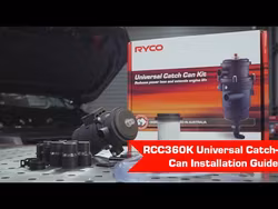 Universal Oljeavskiljare (Oil Catch Can) Filterkit från Ryco