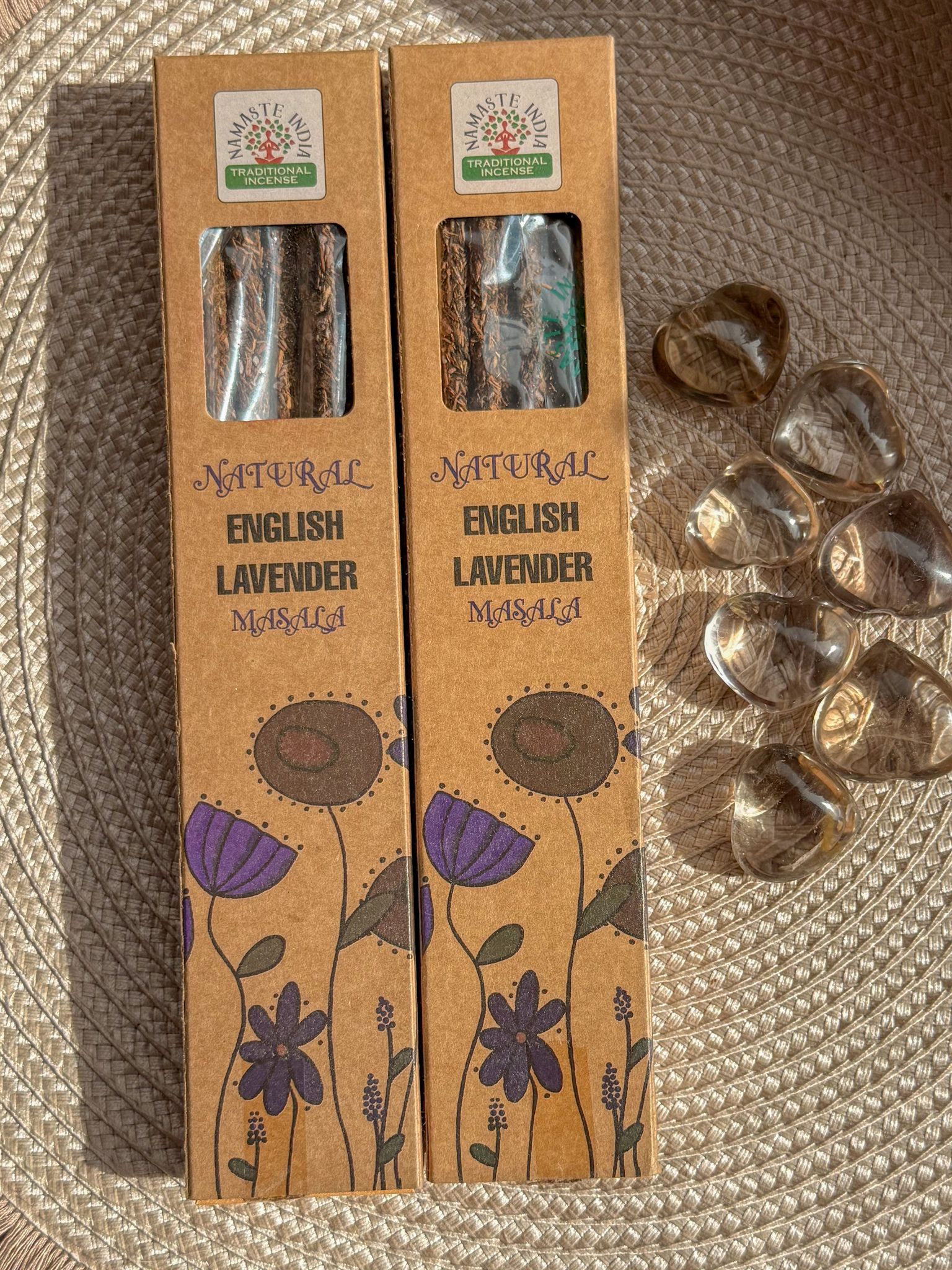 Namaste India - English lavender, rökelsepinnar