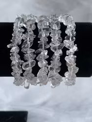 Armband med Bergkristallchips