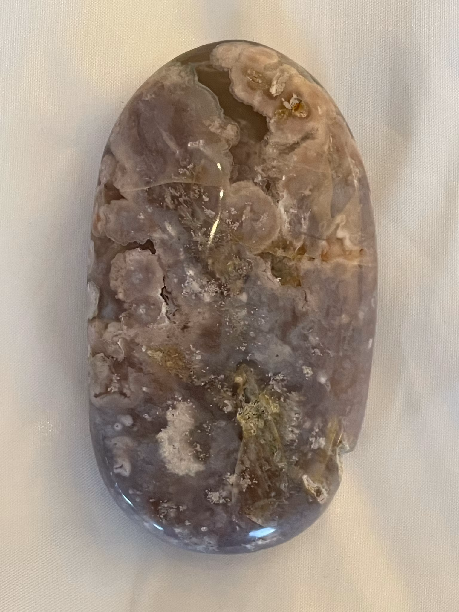 Blomsteragat palmstone (Blom5)