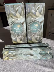 Vit Salvia rökelsestickor