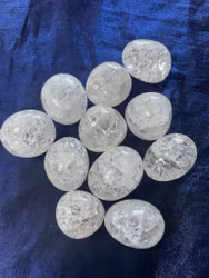 Krackelerad Bergkristall