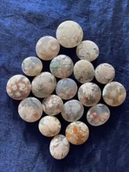 Blomsteragat små (platta)