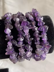 Armband med Ametistchips