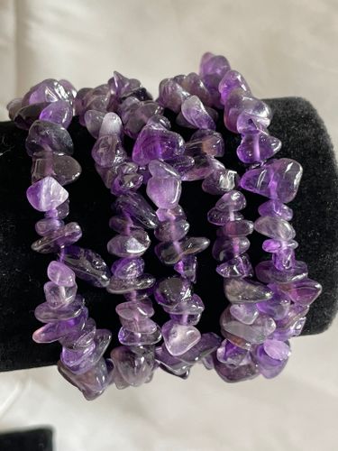 Armband med Ametistchips