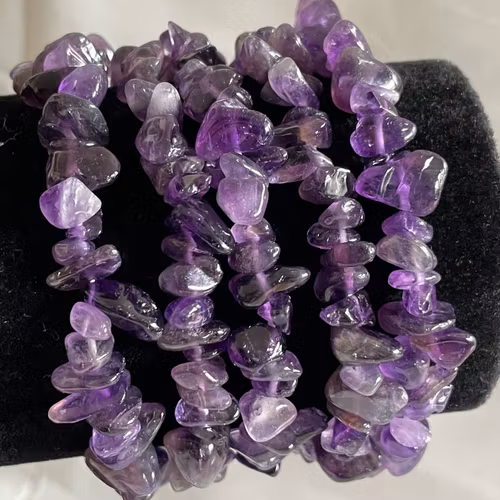 Armband med Ametistchips