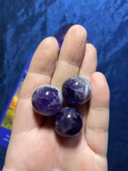 Klot i Chevron Ametist (mini)